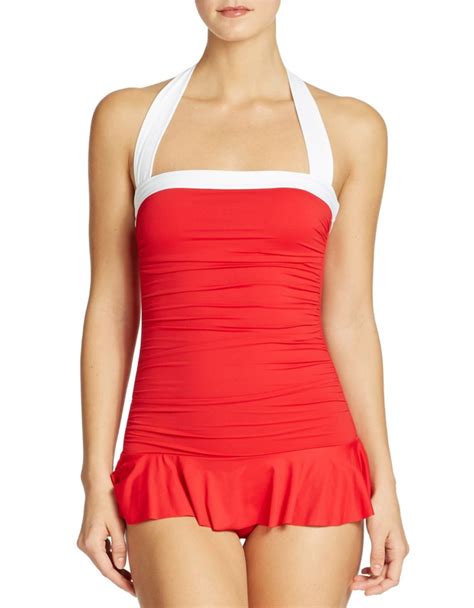 ralph lauren bathing suits|Lauren Ralph Lauren Bikini Women's Swimsuits.